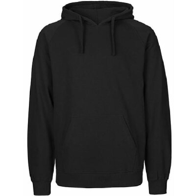 Neutral - Unisex Tiger Cotton Hoodie (T63101) - black
