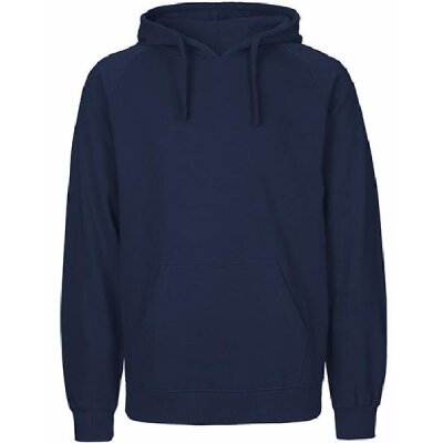 Neutral - Unisex Tiger Cotton Hoodie (T63101) - navy