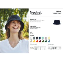 Neutral - Bucket Hat (O93060) - charcoal M/L