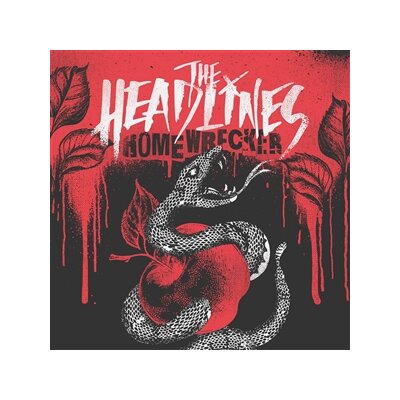 HEADLINES, THE - HOMEWRECKER (BLACK N WHITE MARBLE SWIRL VINYL) - LP