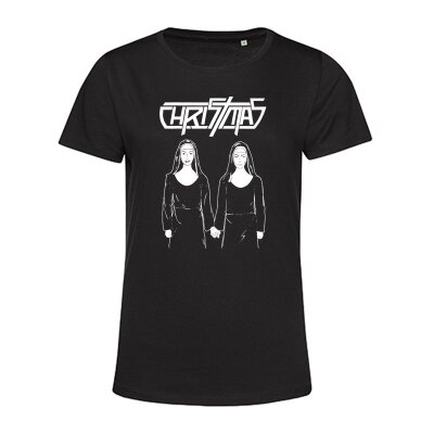 Christmas - Hot Nights In Saint Vandal - tailliertes Shirt (Girl Shirt) - black