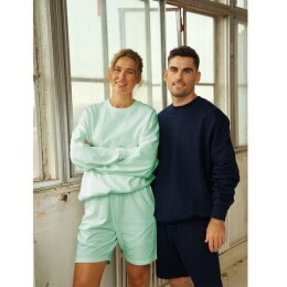 Neutral - Tiger Cotton Oversized Sweatshirt (T63011) - dusty purple S