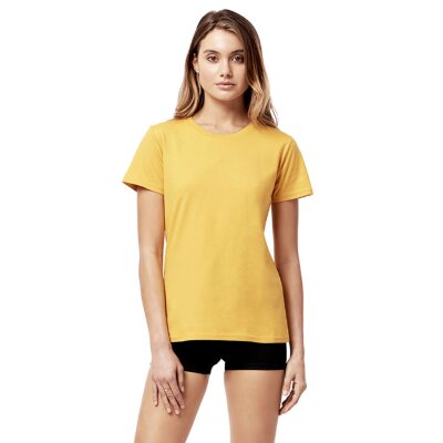 Earth Positive - EP02 - Earth Positive Womens T-Shirt - buttercup yellow