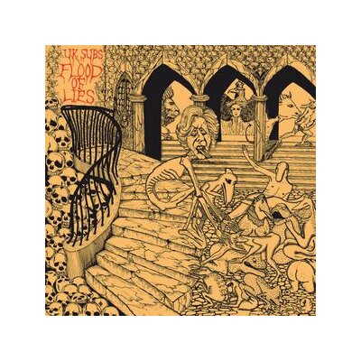 UK SUBS - FLOOD OF LIES (LTD. YELLOW OCHRE VINYL) - LP