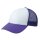Myrtle Beach - 5-Panel Polyester Mesh Cap - MB070 - Trucker Cap - lilac / white / lilac