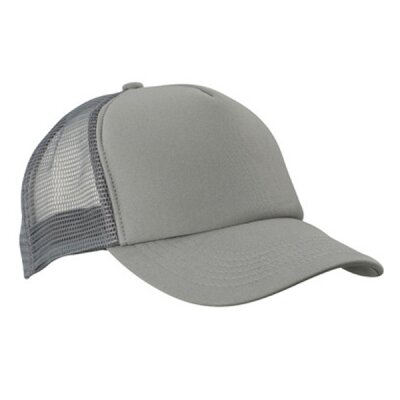 Myrtle Beach - 5-Panel Polyester Mesh Cap - MB070 - Trucker Cap - dark grey / dark grey / dark grey