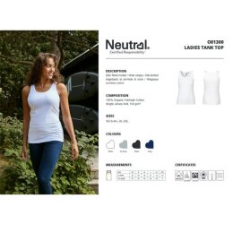 Neutral - Ladie´s Tank Top (NE81300) - black  M