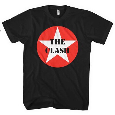 The Clash - Star Badge - black - T-Shirt M