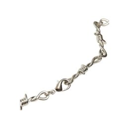 Urban Classics - Barbed Wire Necklace (TB4333) - silver