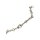 Urban Classics - Barbed Wire Necklace (TB4333) - silver