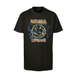 Nirvana - Lithium Tee Kids (MTK190) - black 146/152