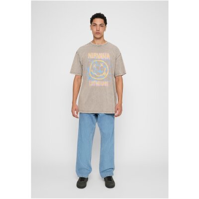 Urban Classics - MT1986 - Nirvana - Lithium Oversize T-Shirt -  acid black