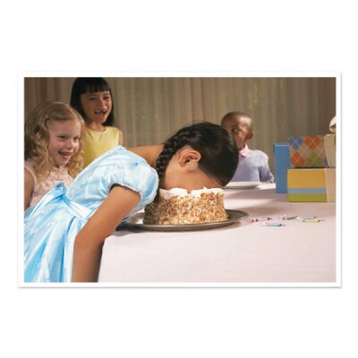 Postkarte - 1000 Words - Birthday Cake