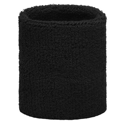 Daiber - Terry Wristband - MB043 - Schweißband - black