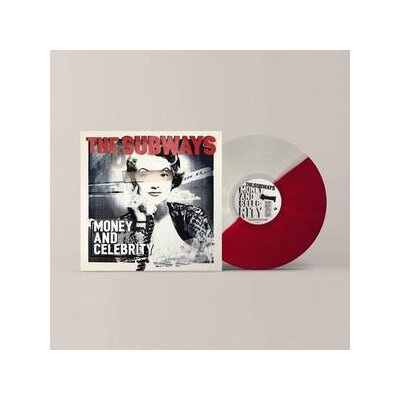 SUBWAYS, THE - MONEY & CELEBRITY (RED/WHITE SPLIT COLORED) - LP