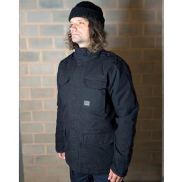 Vintage Industries - 2221 - Orton M65 padded jacket - Jacket - black L