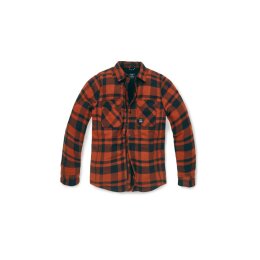 Vintage Industries - 3543 - Darwin Shirt-Jacket - orange check