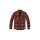 Vintage Industries - 3543 - Darwin Shirt-Jacket - orange check