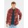 Vintage Industries - 3543 - Darwin Shirt-Jacket - orange check L