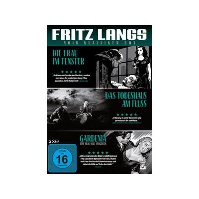 VARIOUS - FRITZ LANGS NOIR KLASSIKER BOX - DVM