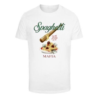 Mister Tee - Spaghetti Mafia - T-Shirt (MT3165) - white