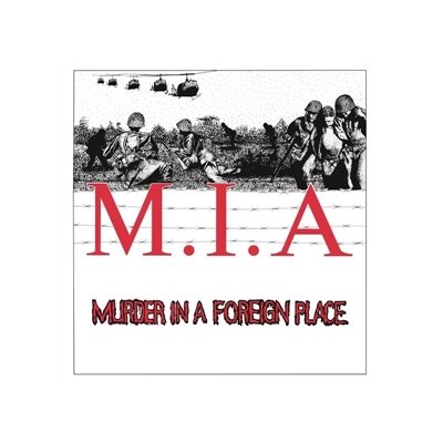 M.I.A. (US) - MURDER IN A FOREIGN PLACE (RED LP & BOOKLET) - LP
