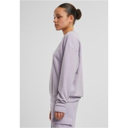 Urban Classics - Ladies Oversized Light Terry Crewneck (TB6855) - dustylilac