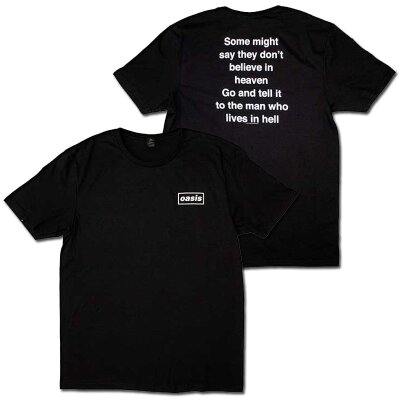 Oasis - Some Might Say Lyric - black - T-Shirt S