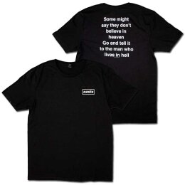 Oasis - Some Might Say Lyric - black - T-Shirt S