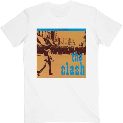 The Clash - Black Market - white - T-Shirt XL