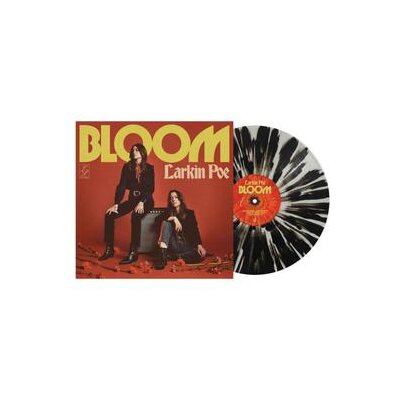 LARKIN POE - BLOOM (BLACK/WHITE SPLATTERED) - LP