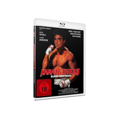 KARATE TIGER - KARATE TIGER 3 - BLOOD BROTHERS - CLEAR CASE - BRM