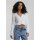 Urban Classics - Ladies Cropped Feather Cardigan (TB5440) - white XL
