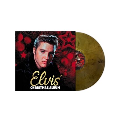 PRESLEY, ELVIS - ELVIS CHRISTMAS ALBUM  (LTD. GOLD MARBLE VINYL) - LP