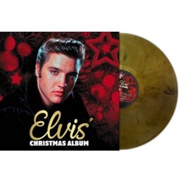 PRESLEY, ELVIS - ELVIS CHRISTMAS ALBUM  (LTD. GOLD MARBLE...