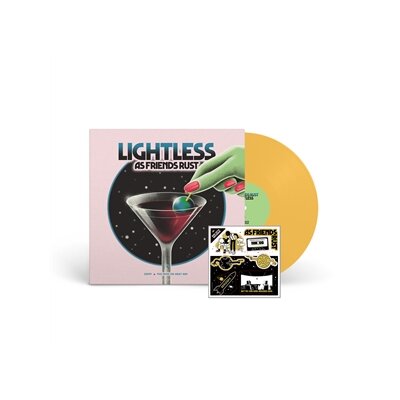 AS FRIENDS RUST - LIGHTLESS (LTD. YELLOW VINYL) - LP