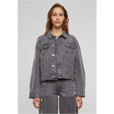 Urban Classics - Ladies 80‘s Oversized Denim Jacket (TB6834) - new grey washed