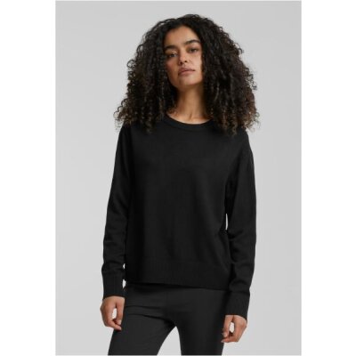 Urban Classics - Ladies Knitted Roundneck Sweater (TB6902) - black