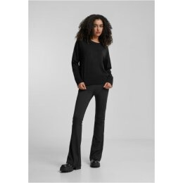 Urban Classics - Ladies Knitted Roundneck Sweater (TB6902) - black