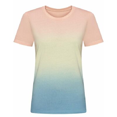 Just Ts - Tie-Dye T-Shirt (JT022) - pastel sunset dip  L