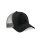 Beechfield - B640 Snapback Trucker - black / light grey