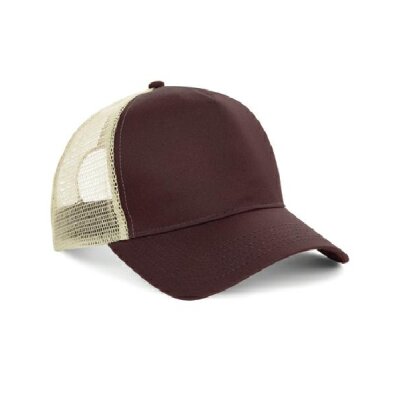 Beechfield - B640 Snapback Trucker - chocolate / caramel