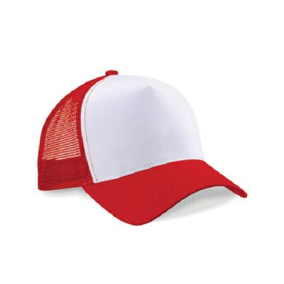 Beechfield - B640 Snapback Trucker - classic red / white