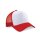 Beechfield - B640 Snapback Trucker - classic red / white