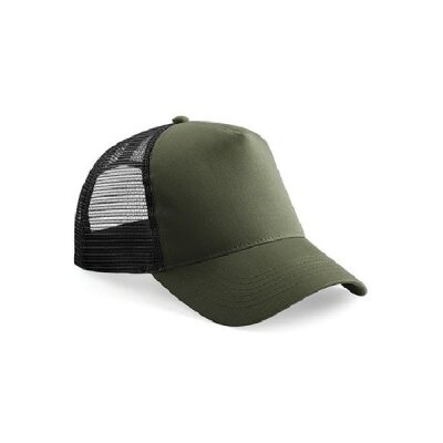 Beechfield - B640 Snapback Trucker - olive green / black