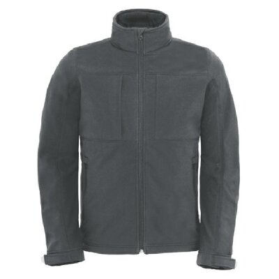 B&C - Men´s Hooded Softshell (JM950) - dark grey