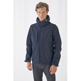 B&C - Men´s Hooded Softshell (JM950) - navy  M