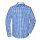 James & Nicholson - Men´s Checked Shirt (JN617) -  royal / white   XL