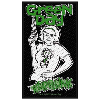 Green Day -  Kerplunk - black - Patch (Aufnäher)