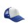 Result Headwear - Detroit ½ Mesh Truckers Cap (RC089X) - royal / white - one size